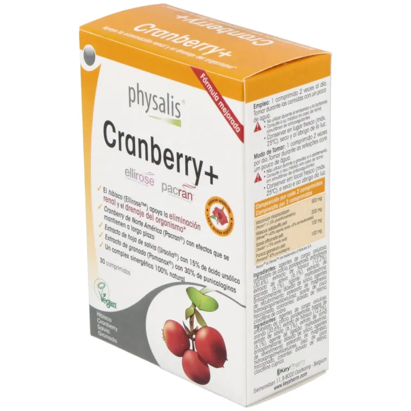 Physalis cranberry+ 30comp | Farmacia Barata Physalis cranberry+ 30comp | Farmacia Barata