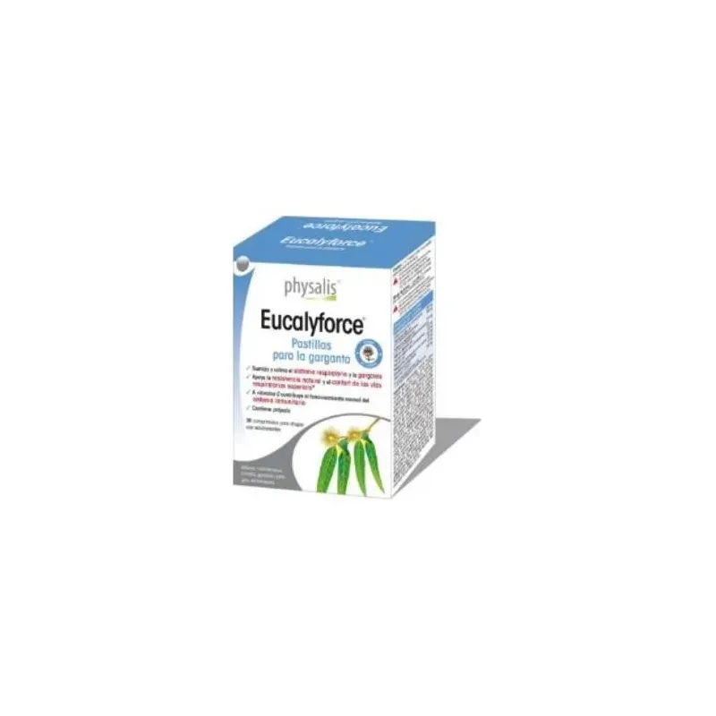 Eucalyforce pastillas garganta 30comp. | Farmacia Barata