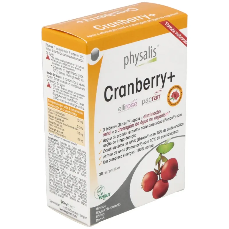 Physalis cranberry+ 30comp | Farmacia Barata Physalis cranberry+ 30comp | Farmacia Barata