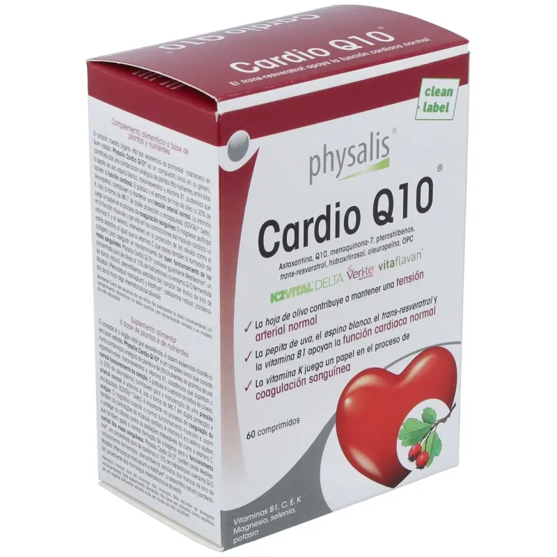 Cardio q10 60comp. | Farmacia Barata