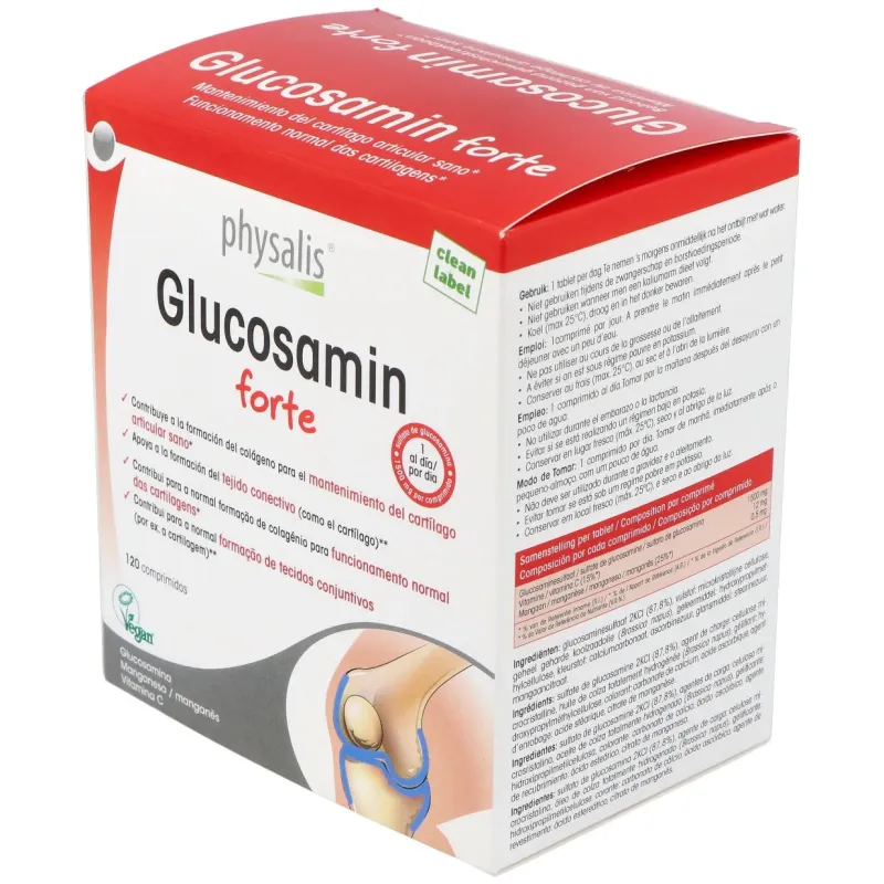 Physalis glucosamin forte 120comp | Farmacia Barata Physalis glucosamin forte 120comp | Farmacia Barata