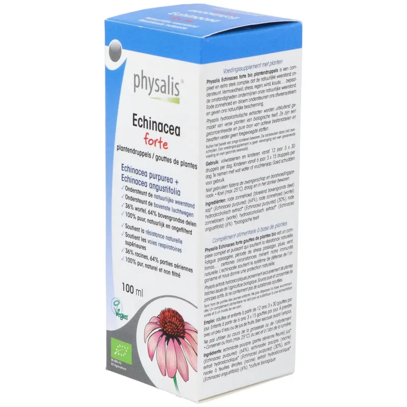 Physalis echinacea forte extracto hidroalcohólico bio 100ml | Farmacia Barata