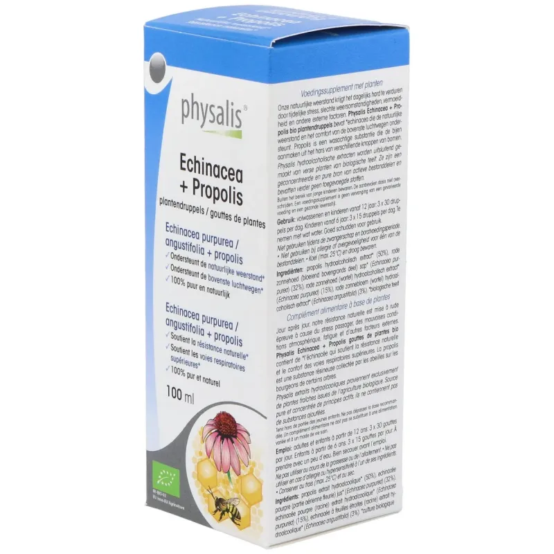 Physalis echinacea + propolis extracto hidroalcoholico bio 100ml | Farmacia Barata