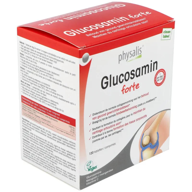 Physalis glucosamin forte 120comp | Farmacia Barata Physalis glucosamin forte 120comp | Farmacia Barata