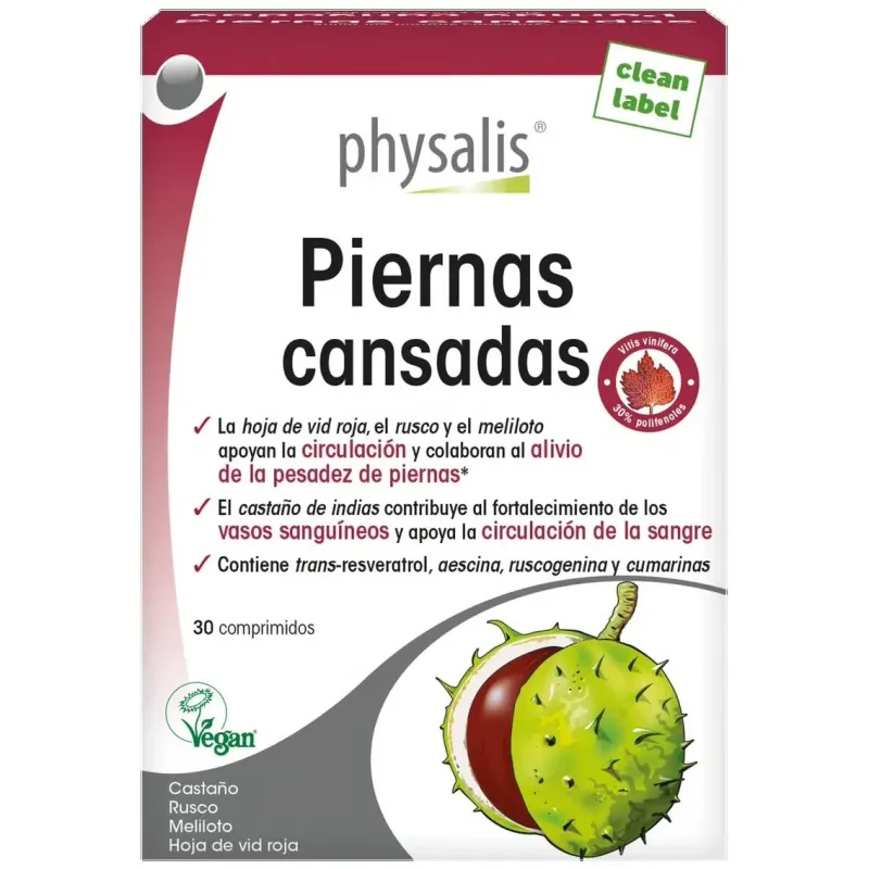 Physalis piernas cansadas 30cpr | Farmacia Barata Physalis piernas cansadas 30cpr | Farmacia Barata