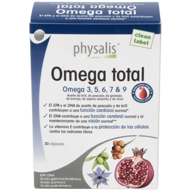 Physalis omega total 30caps | Farmacia Barata Physalis omega total 30caps | Farmacia Barata