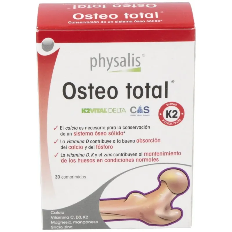 Physalis osteo total 30comp | Farmacia Barata