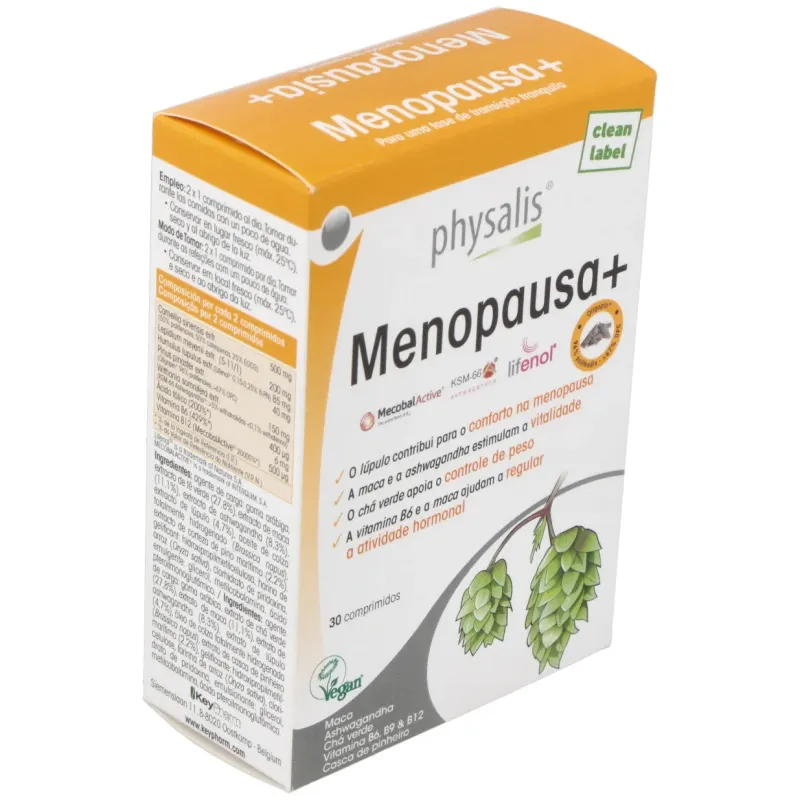 Physalis menopausia+ 30comp | Farmacia Barata Physalis menopausia+ 30comp | Farmacia Barata