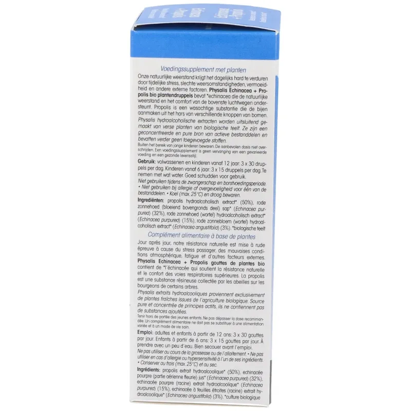 Physalis echinacea + propolis extracto hidroalcoholico bio 100ml | Farmacia Barata