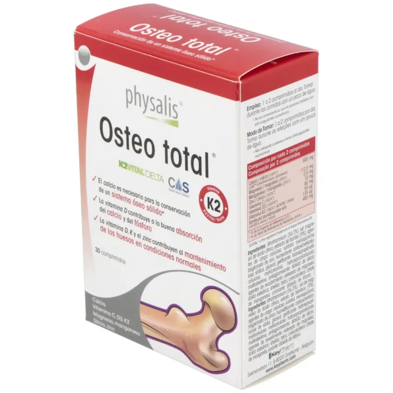 Physalis osteo total 30comp | Farmacia Barata