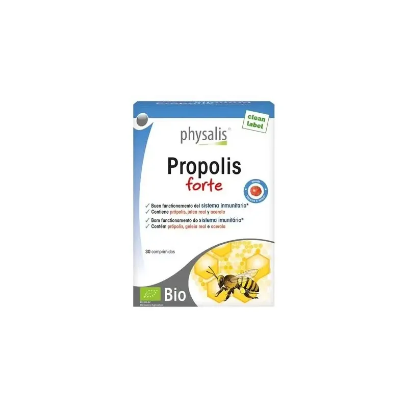 Physalis propolis forte bio 30comp | Farmacia Barata