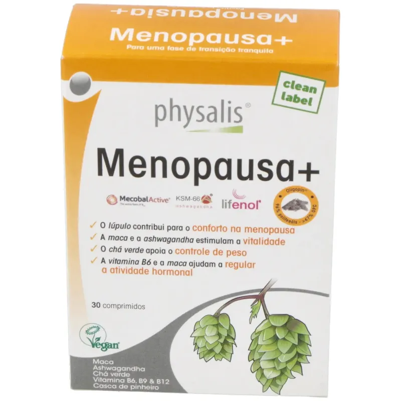 Physalis menopausia+ 30comp | Farmacia Barata Physalis menopausia+ 30comp | Farmacia Barata