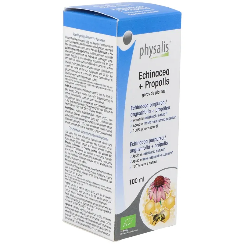 Physalis echinacea + propolis extracto hidroalcoholico bio 100ml | Farmacia Barata