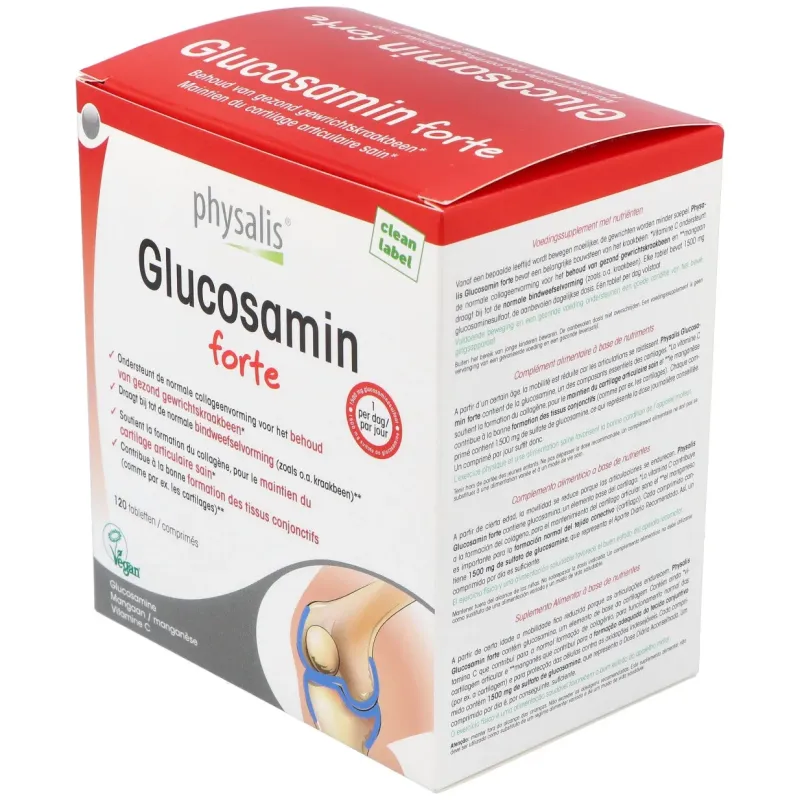 Physalis glucosamin forte 120comp | Farmacia Barata Physalis glucosamin forte 120comp | Farmacia Barata