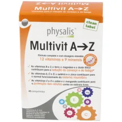 Physalis multivit a-z 45comp | Farmacia Barata