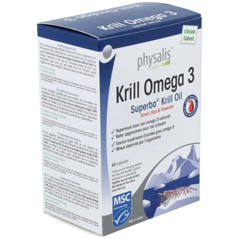 Physalis krill omega 3 60caps | Farmacia Barata Physalis krill omega 3 60caps | Farmacia Barata