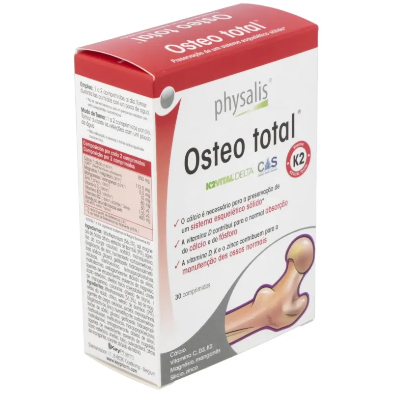Physalis osteo total 30comp | Farmacia Barata