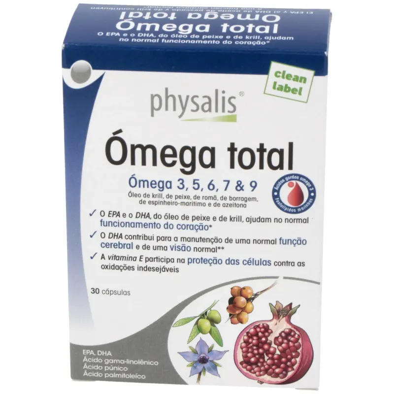 Physalis omega total 30caps | Farmacia Barata Physalis omega total 30caps | Farmacia Barata