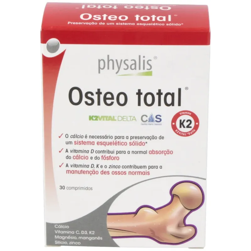 Physalis osteo total 30comp | Farmacia Barata