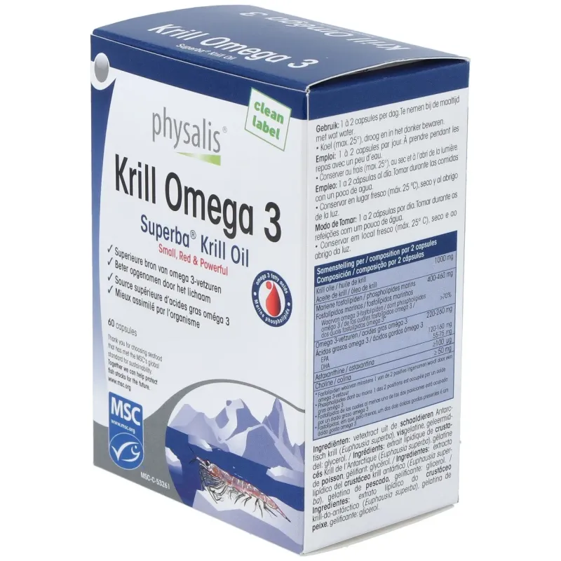 Physalis krill omega 3 60caps | Farmacia Barata Physalis krill omega 3 60caps | Farmacia Barata
