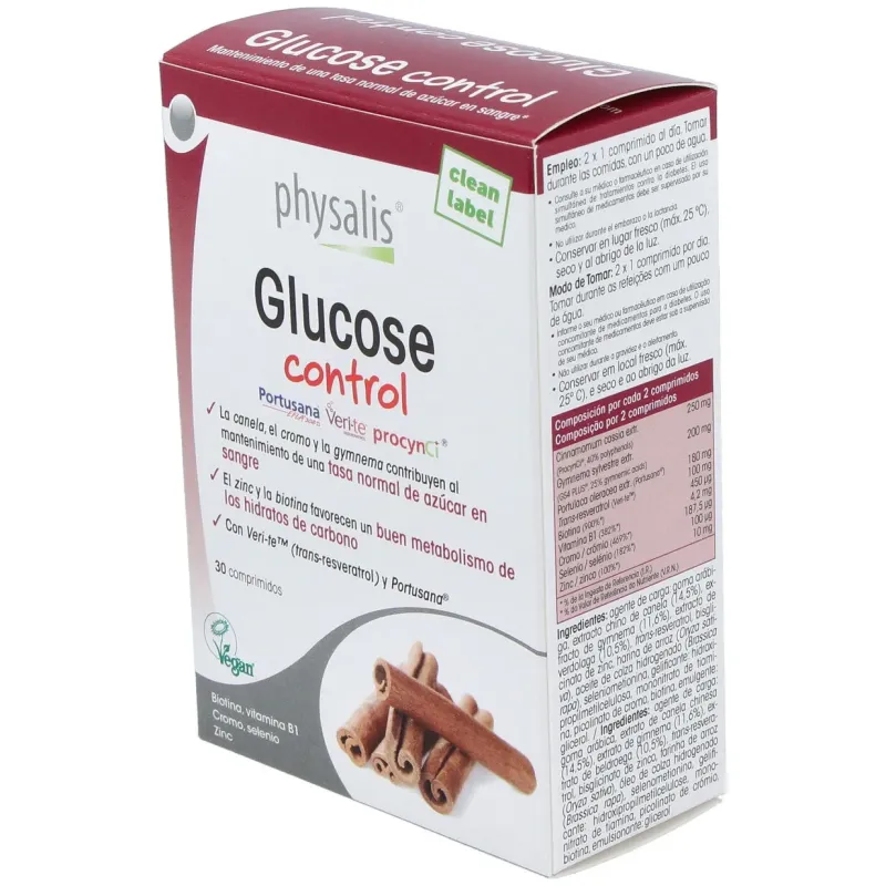 Physalis glucose control 30comp | Farmacia Barata Physalis glucose control 30comp | Farmacia Barata