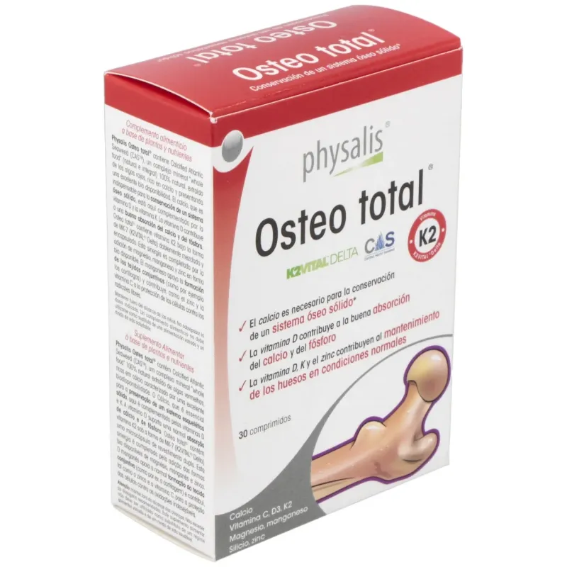 Physalis osteo total 30comp | Farmacia Barata