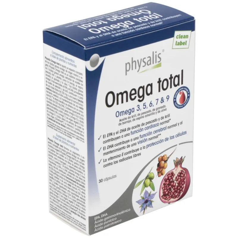 Physalis omega total 30caps | Farmacia Barata Physalis omega total 30caps | Farmacia Barata