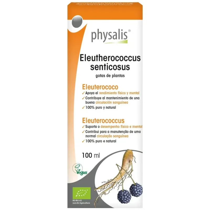 Physalis extracto eleuterococo 100ml | Farmacia Barata