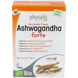 Physalis ashwagandha forte bio 30comp | Farmacia Barata