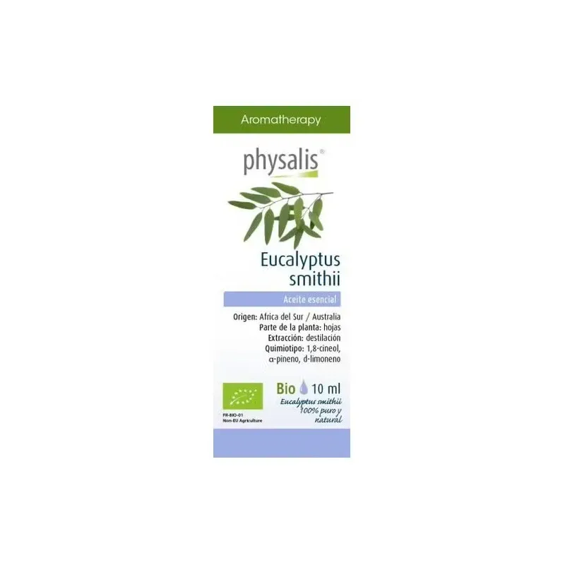 Physalis eucalyptus smithii aceite esencial bio 10ml | Farmacia Barata Physalis eucalyptus smithii aceite esencial bio 10ml | Farmacia Barata