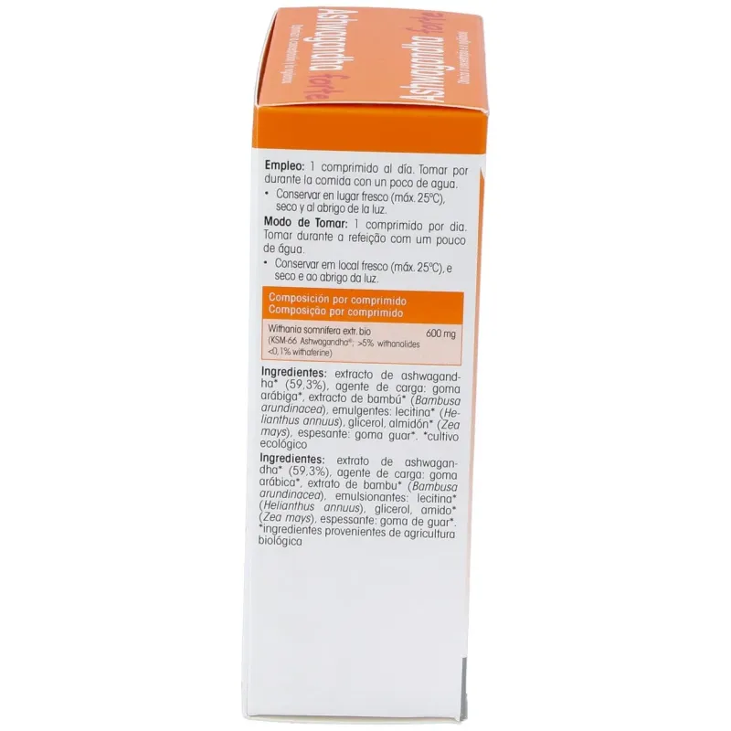 Physalis ashwagandha forte bio 30comp | Farmacia Barata