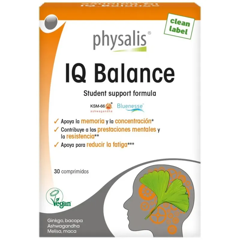 Physalis iq balance memoria 30comp | Farmacia Barata Physalis iq balance memoria 30comp | Farmacia Barata