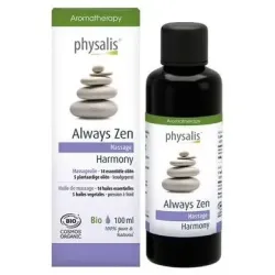 Physalis always zen harmony aceite masaje bio 100ml