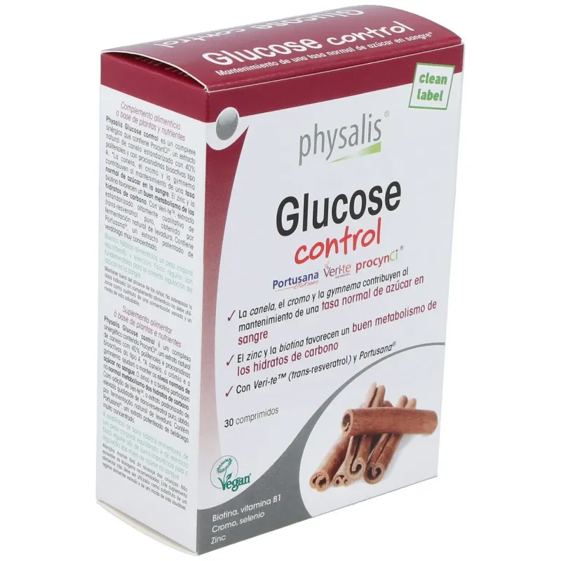 Physalis glucose control 30comp | Farmacia Barata Physalis glucose control 30comp | Farmacia Barata