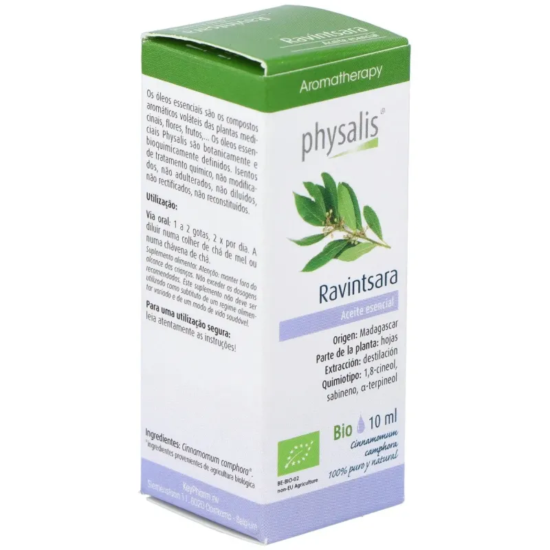 Physalis aceite esencial de ravintsara bio 10ml | Farmacia Barata
