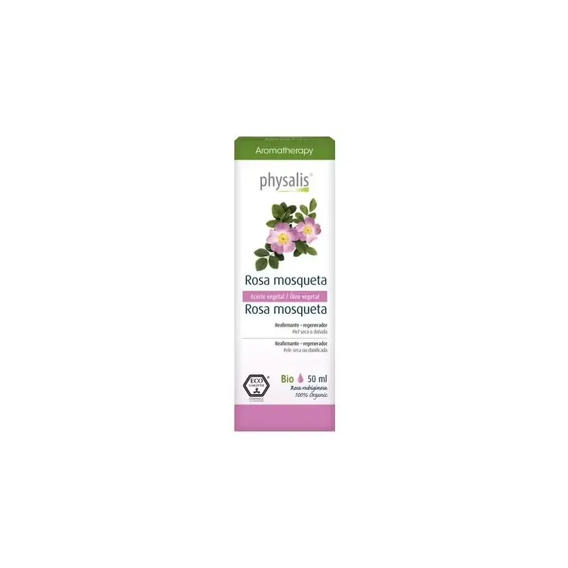 Physalis aceite vegetal de rosa mosqueta bio 50ml | Farmacia Barata