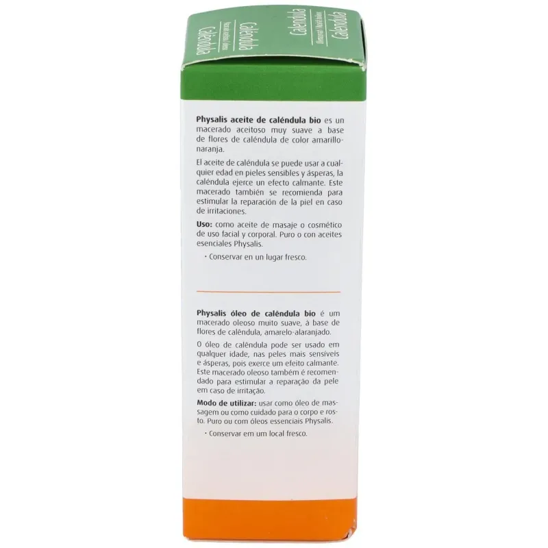 Physalis aceite vegetal de calendula bio 100ml | Farmacia Barata