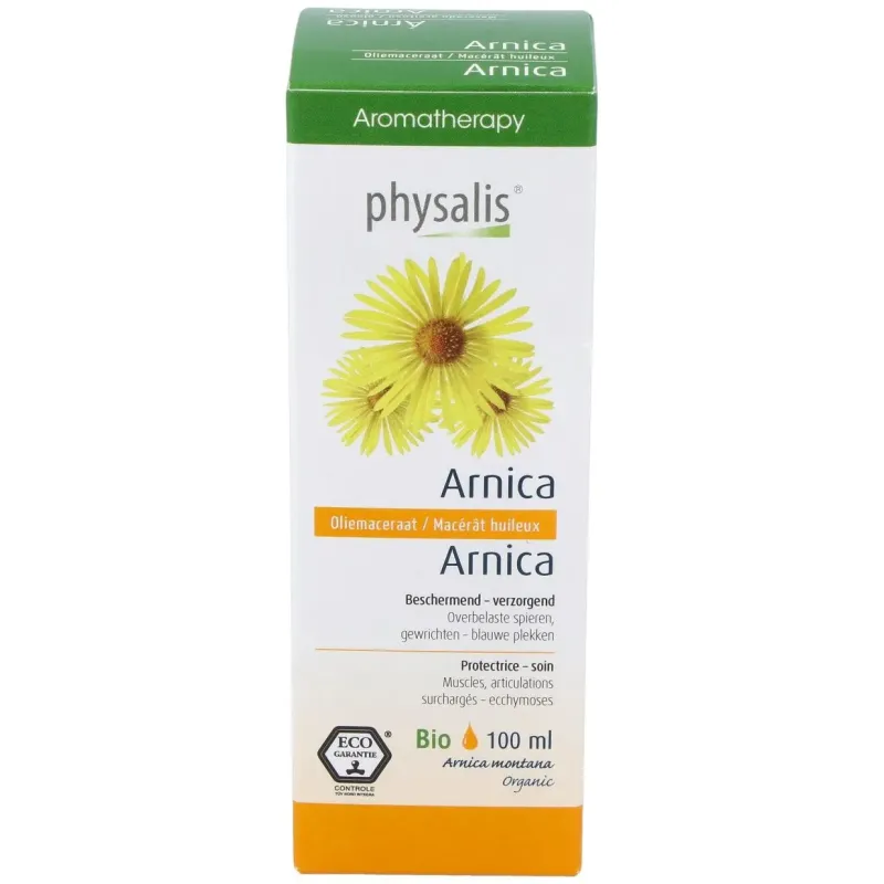 Physalis aceite vegetal de árnica bio 100ml | Farmacia Barata