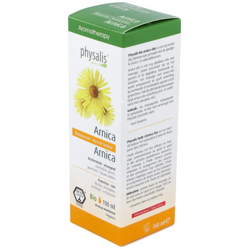 Physalis aceite vegetal de árnica bio 100ml | Farmacia Barata