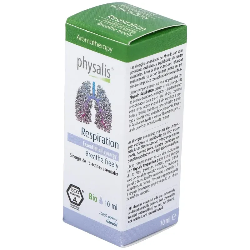Respiration sinergia aceite esencial 10ml. bio | Farmacia Barata