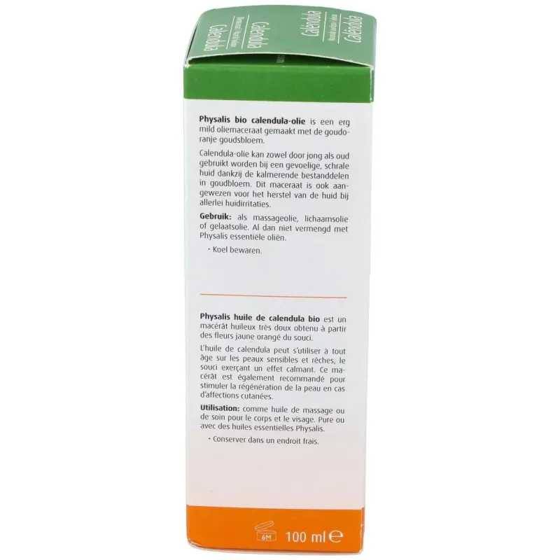 Physalis aceite vegetal de calendula bio 100ml | Farmacia Barata