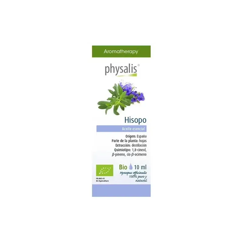 Physalis hisopo aceite esencial bio 10ml | Farmacia Barata Physalis hisopo aceite esencial bio 10ml | Farmacia Barata