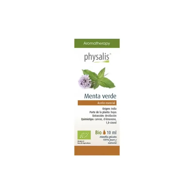 Menta verde aceite esencial 10ml. bio | Farmacia Barata