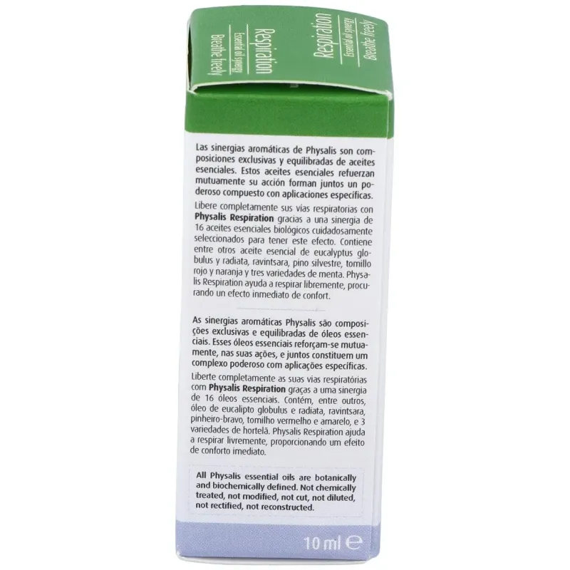 Respiration sinergia aceite esencial 10ml. bio | Farmacia Barata
