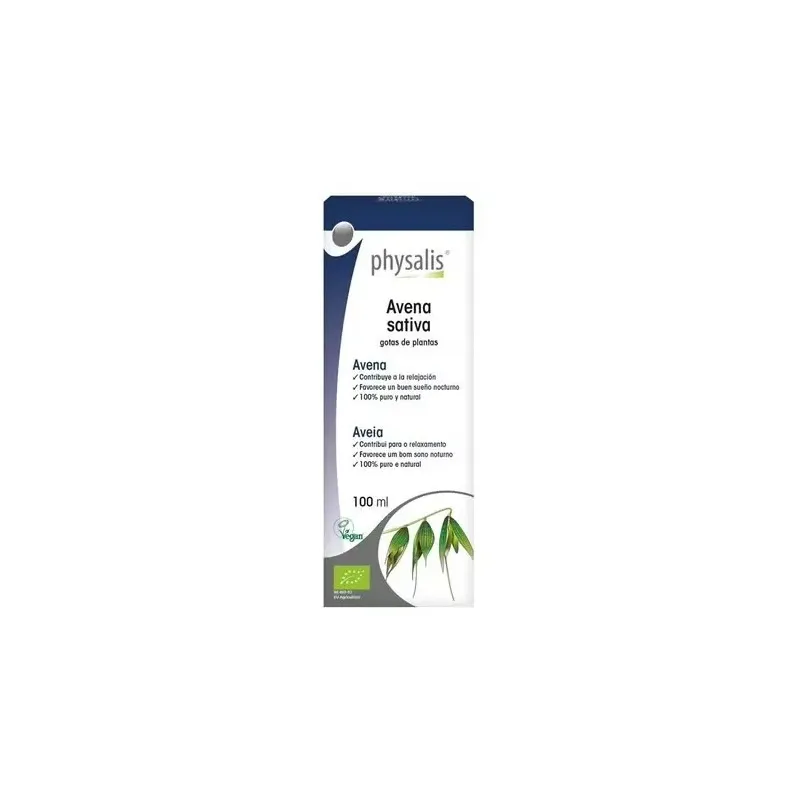 Physalis gotas de planta avena sativa bio 100ml | Farmacia Barata