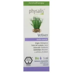 Physalis vetiver aceite esencial bio 5ml