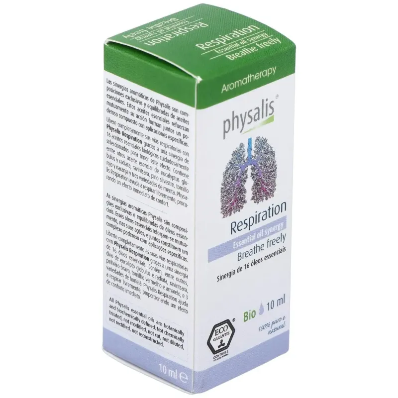 Respiration sinergia aceite esencial 10ml. bio | Farmacia Barata