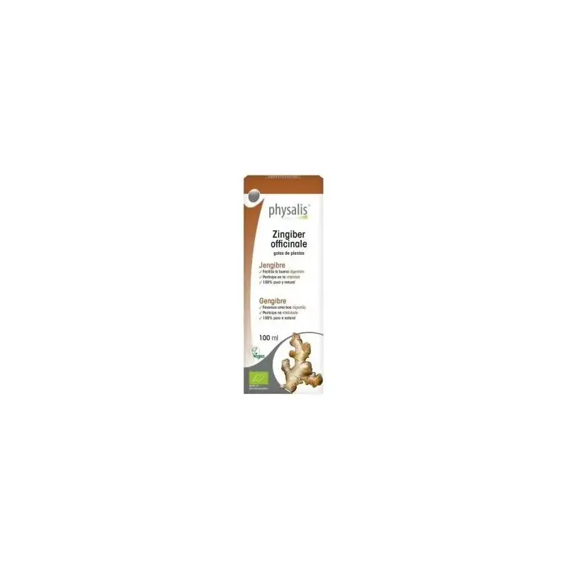Physalis jengibre extracto bio 100ml | Farmacia Barata