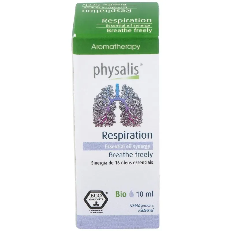 Respiration sinergia aceite esencial 10ml. bio | Farmacia Barata
