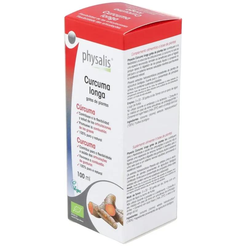 Curcuma longa extracto 100ml. bio | Farmacia Barata Curcuma longa extracto 100ml. bio | Farmacia Barata